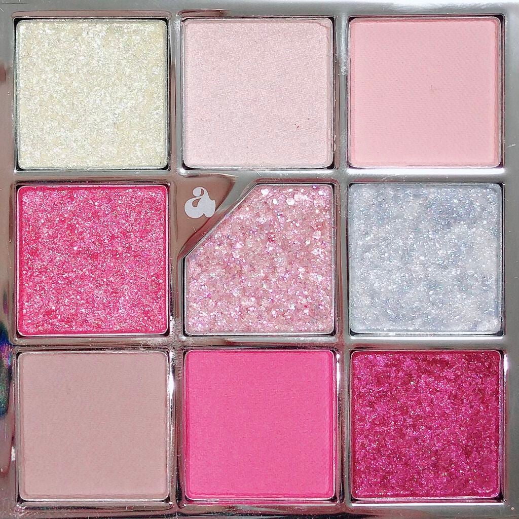 グリッターペディアアイパレット/unleashia/アイシャドウパレットを使ったクチコミ(4枚目)