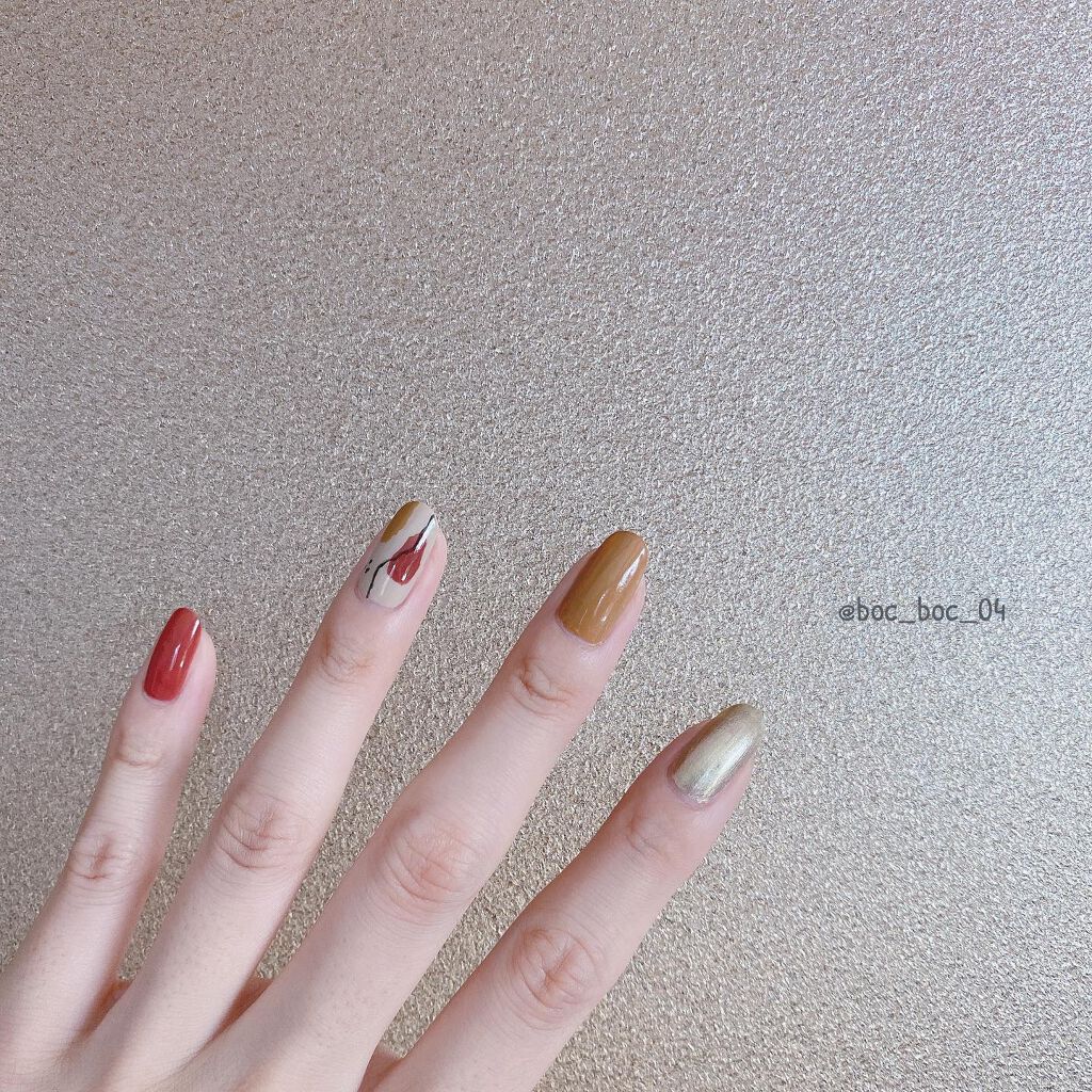 塗りかけネイルのネイルデザイン | ネイルホリック アート｜ネイル