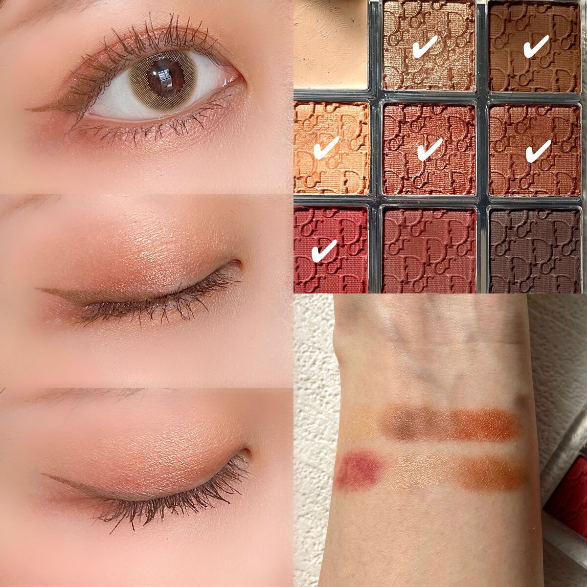 ディオール バックステージ アイ パレット/Dior/アイシャドウパレットを使ったクチコミ(2枚目)