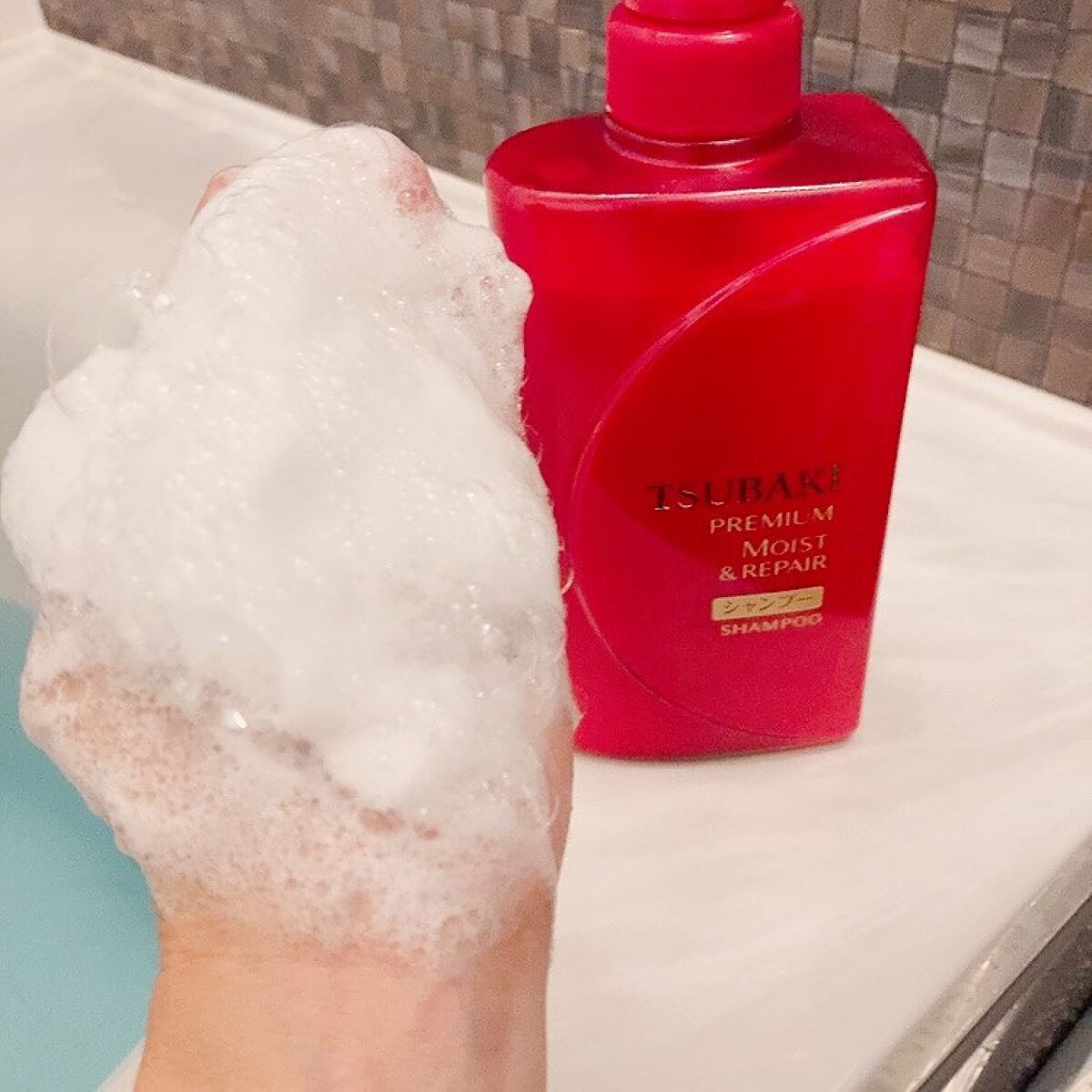 プレミアムモイスト シャンプー／ヘアコンディショナー/TSUBAKI/市販シャンプー by うにこ