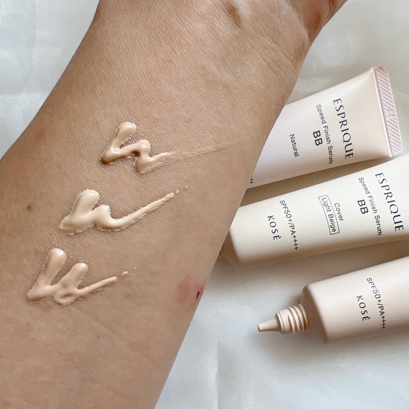 スピードフィニッシュ セラム BB ナチュラル/ESPRIQUE/BBクリームを使ったクチコミ(3枚目)