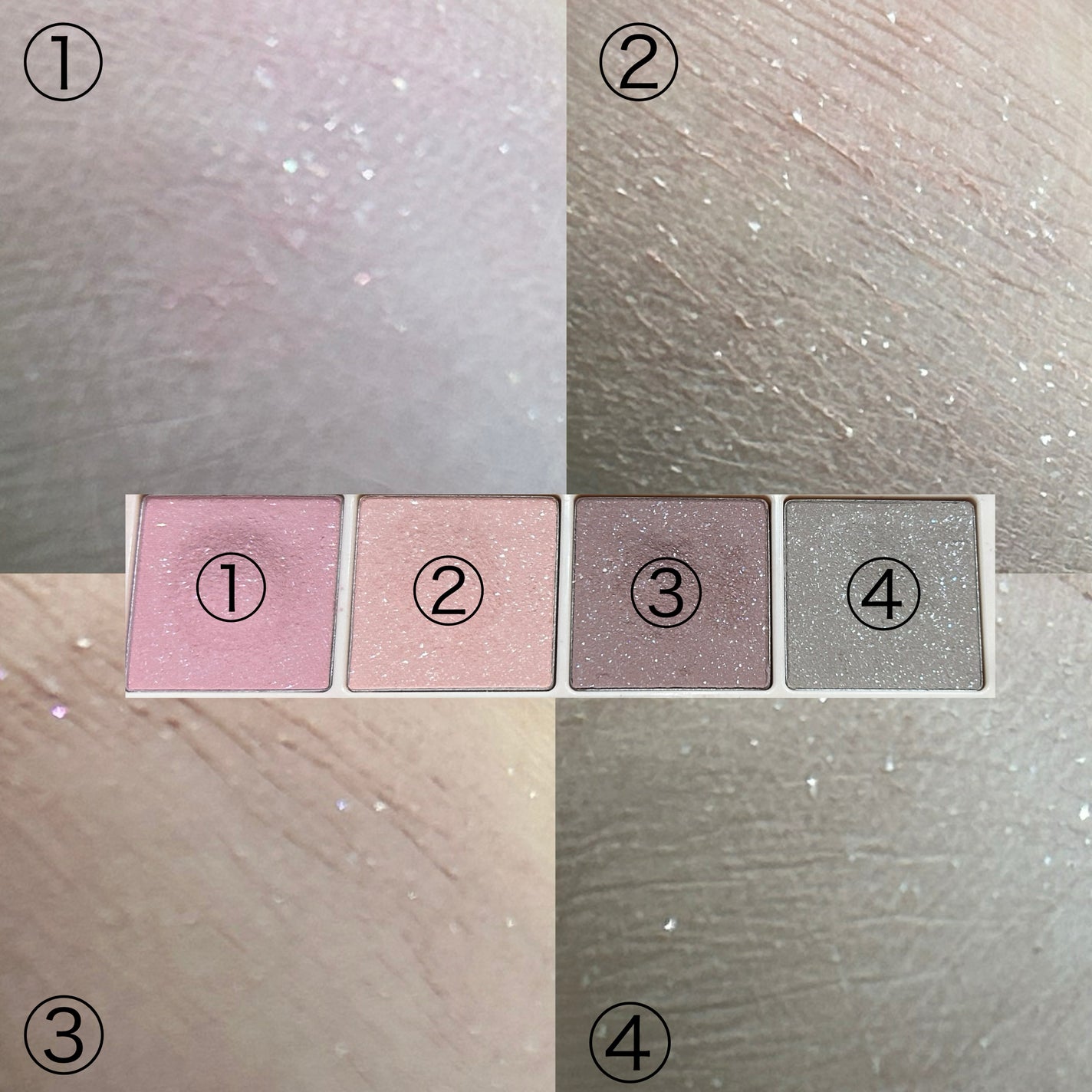 ベアシャドウパレット/フォレンコス/アイシャドウパレットを使ったクチコミ(3枚目)