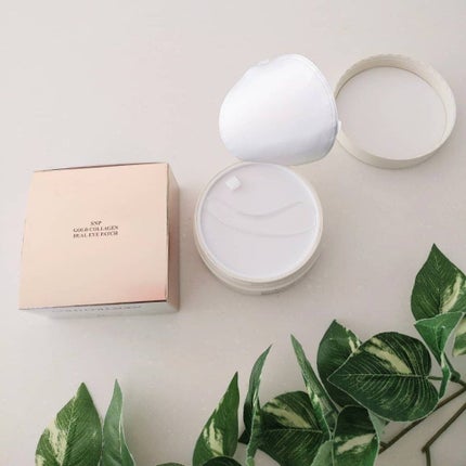 GOLD COLLAGEN DUAL EYE PATCH/SNP/アイケア・アイクリームを使ったクチコミ(4枚目)