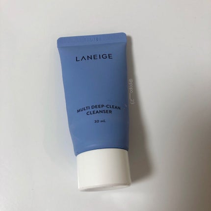 マルチディープ クリーンクレンザー/LANEIGE/洗顔フォームを使ったクチコミ(1枚目)