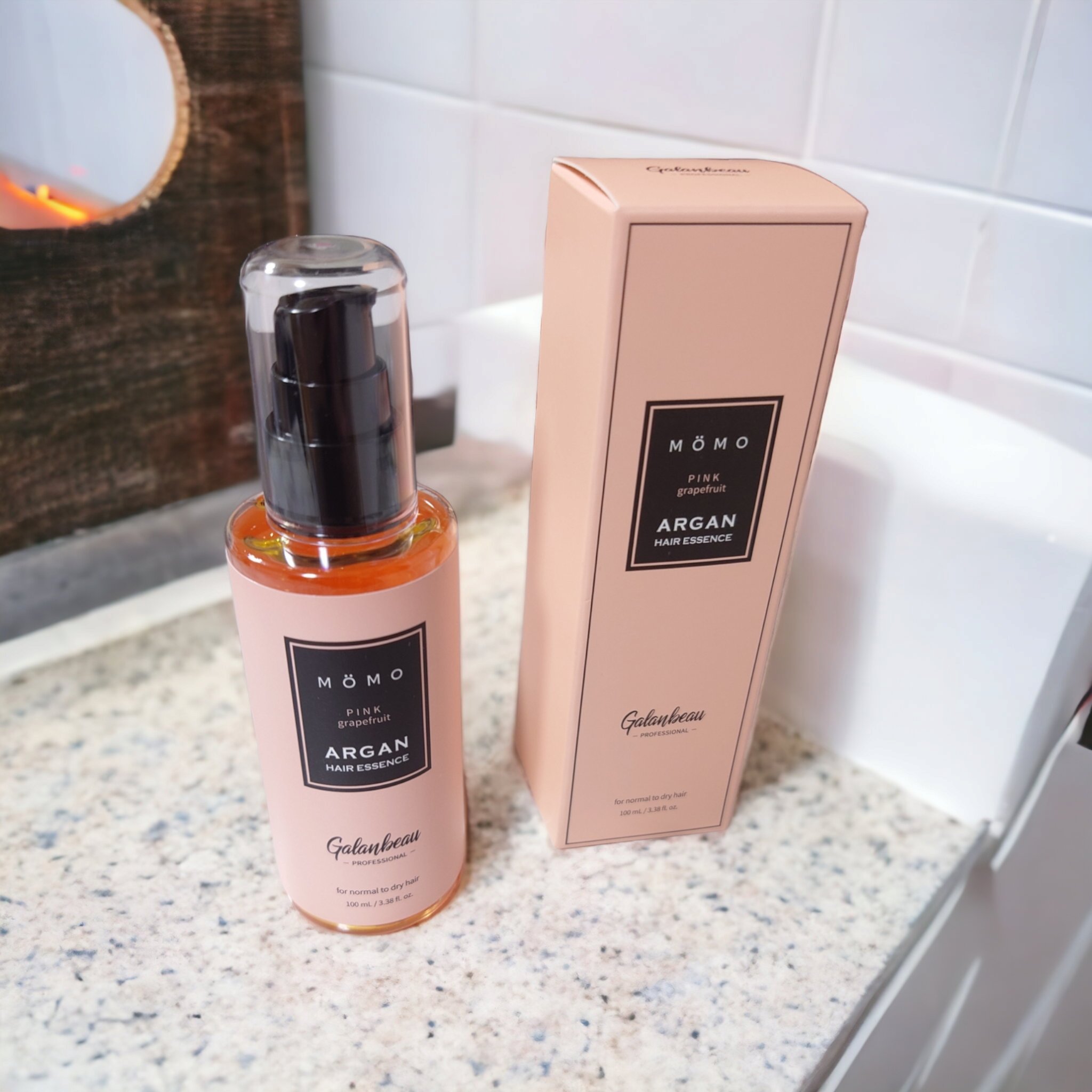 モモアルガンヘアエッセンス/ガランビュー/ヘアオイルを使ったクチコミ（1枚目）