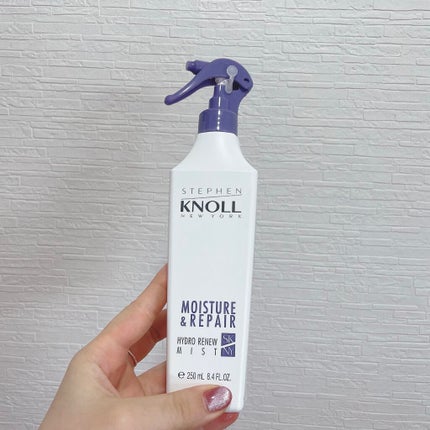 スティーブンノル ニューヨーク ハイドロリニュー ミスト モイスチュアリペアのクチコミ「ヘアミストとしてヘアドライやヘアセットに使っています!
キシキシの髪にも艶感が生まれて
手触.....」(2枚目)