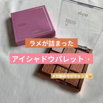 ワンピックアイシャドウパレット/APLIN/アイシャドウパレットを使ったクチコミ(1枚目)