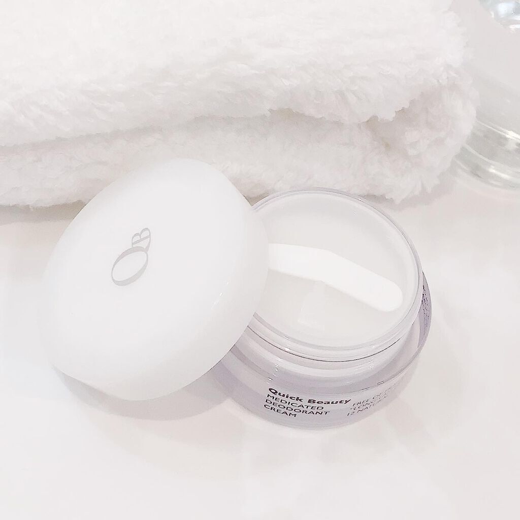 QB 薬用デオドラントクリーム 40C 30g/クイックビューティー/デオドラント・制汗剤を使ったクチコミ（3枚目）