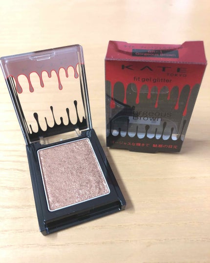 フィットジェルグリッター/KATE/ジェル・クリームアイシャドウを使ったクチコミ(1枚目)