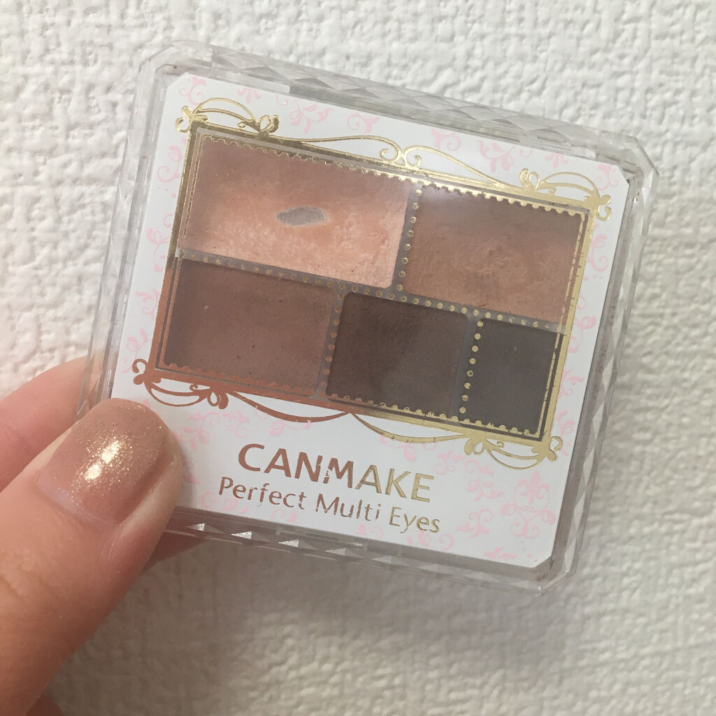 パーフェクトマルチアイズ/キャンメイク/アイシャドウパレットを使ったクチコミ（1枚目）