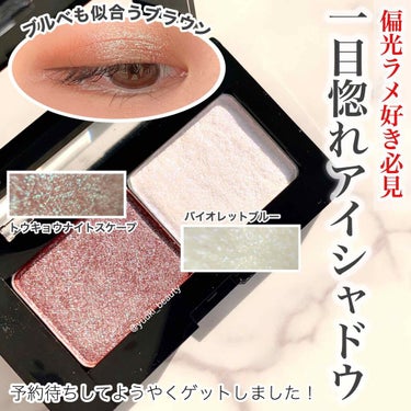 プレスド アイシャドー（レフィル） PR トウキョウナイトスケープ/shu uemura/シングルアイシャドウを使ったクチコミ（1枚目）