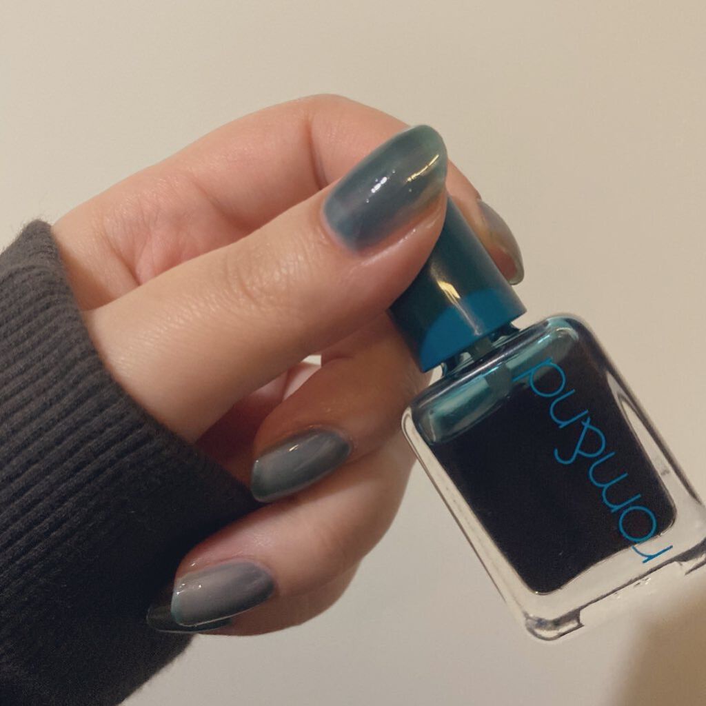 ムードペブルネイル/rom&nd/マニキュアを使ったクチコミ(1枚目)