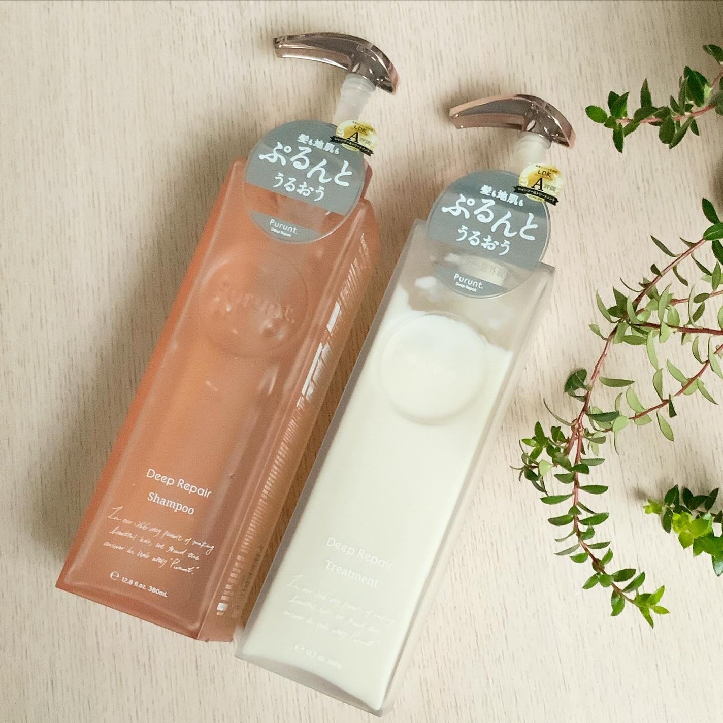 プルント ディープリペア美容液シャンプー/トリートメント/Purunt./市販シャンプーを使ったクチコミ(1枚目)