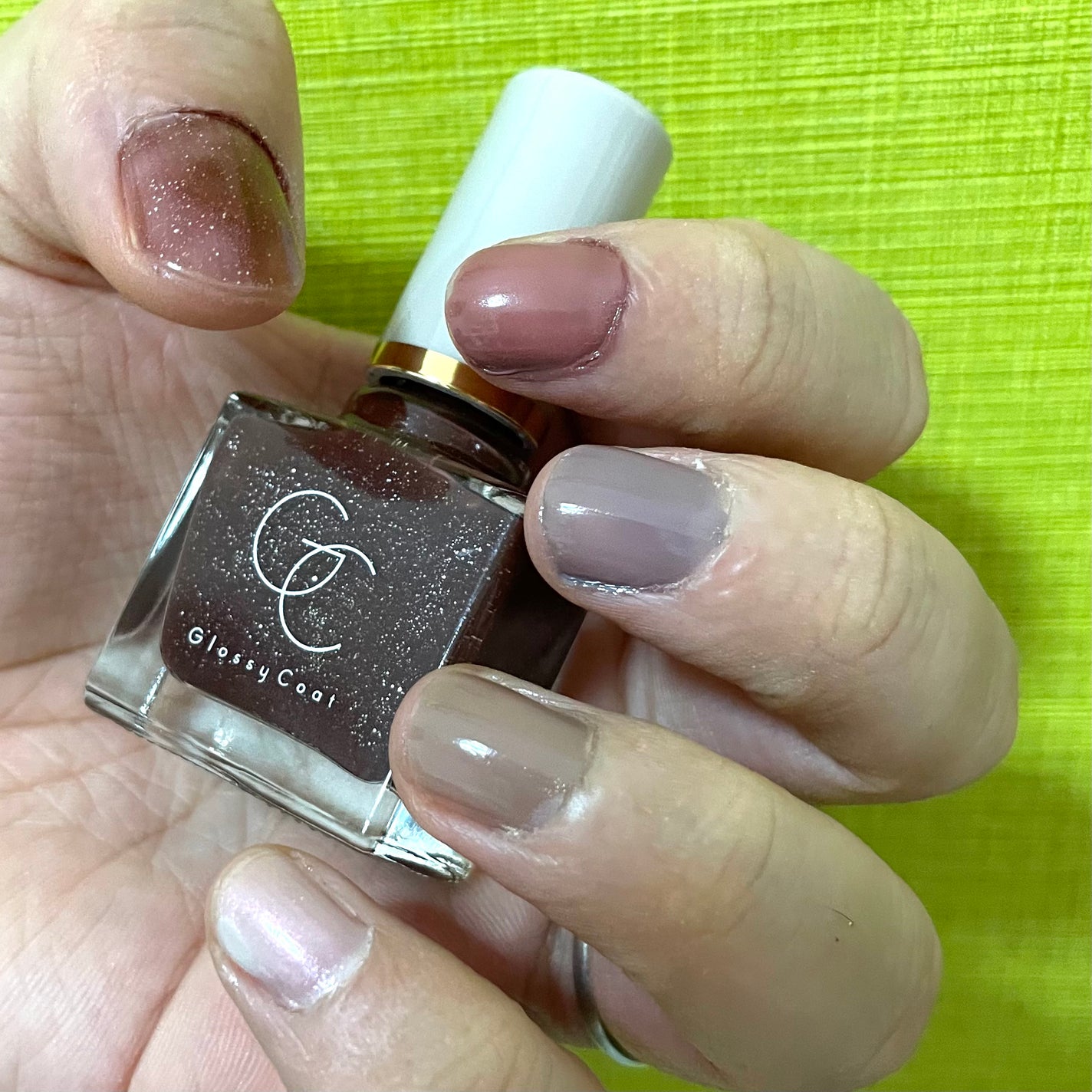 グロッシーコート/スキューズミー/オールインワンネイルを使ったクチコミ(2枚目)