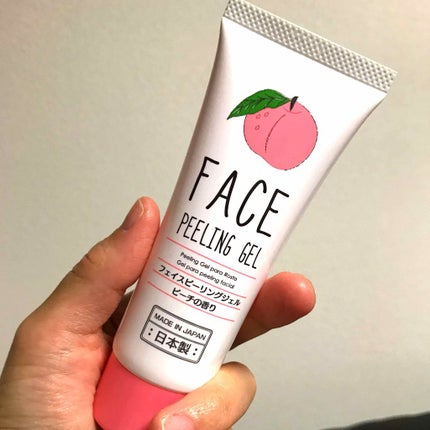 フェイスピーリングジェル ピーチの香り/DAISO/ピーリングを使ったクチコミ(1枚目)