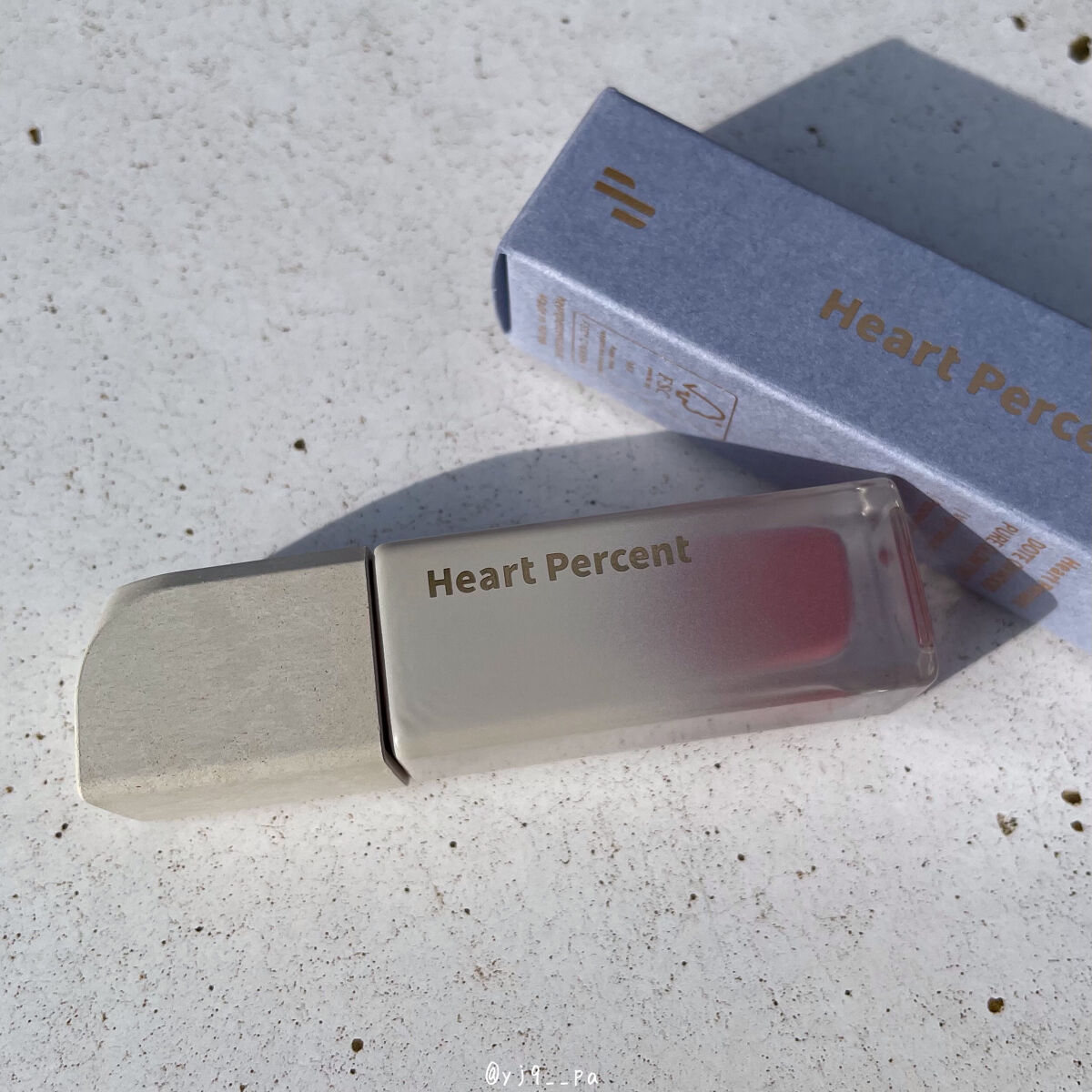 ドットオンムードピュアグロウティント/Heart Percent/リップティントを使ったクチコミ（2枚目）