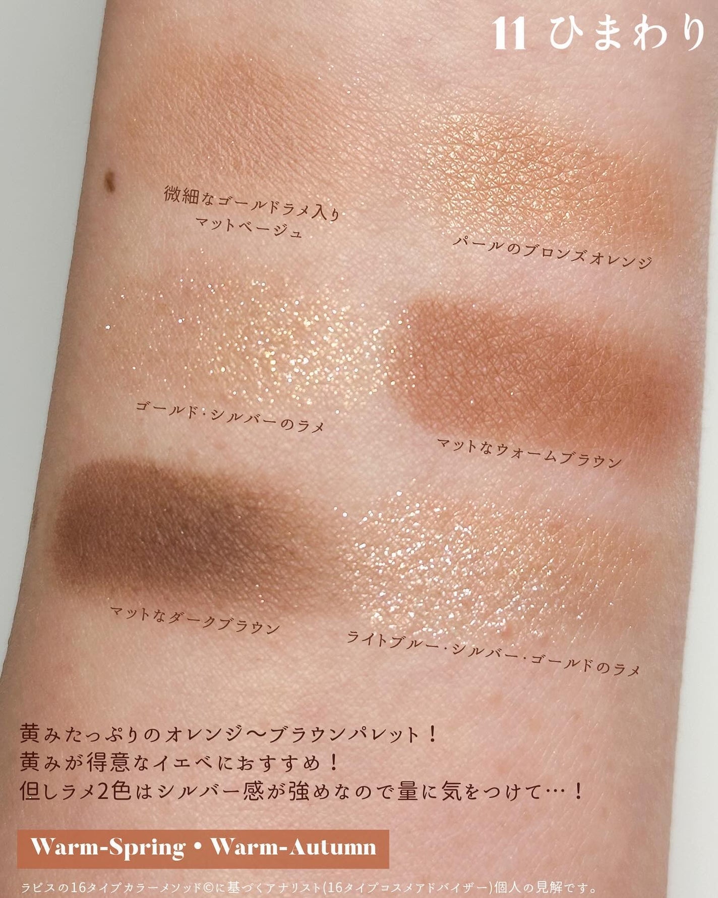 絵画アイシャドウパレット/MilleFée/アイシャドウパレットを使ったクチコミ(7枚目)