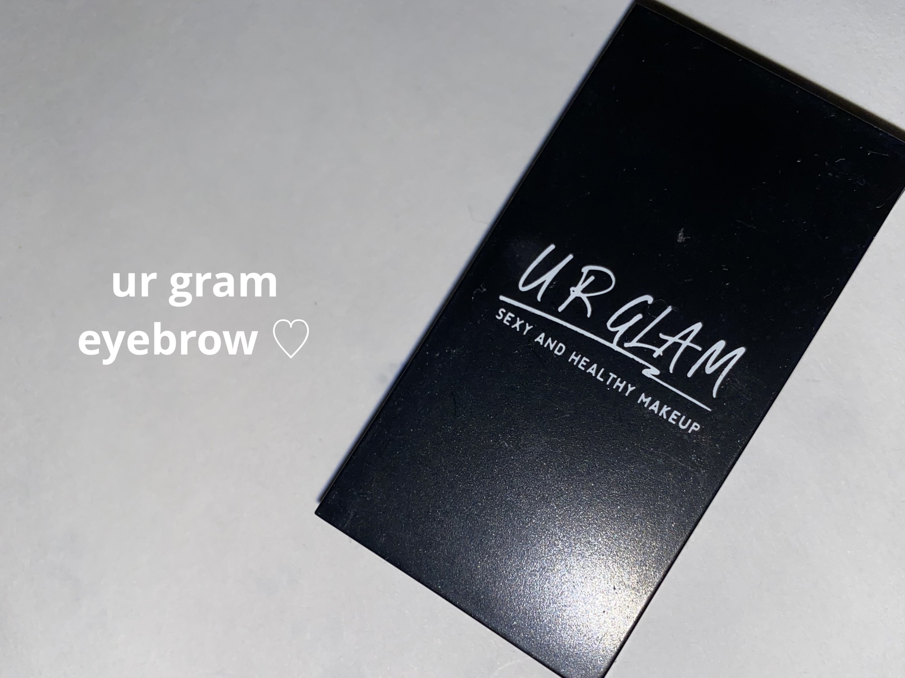 UR GLAM　EYEBROW POWDER/U R GLAM/パウダーアイブロウを使ったクチコミ（1枚目）