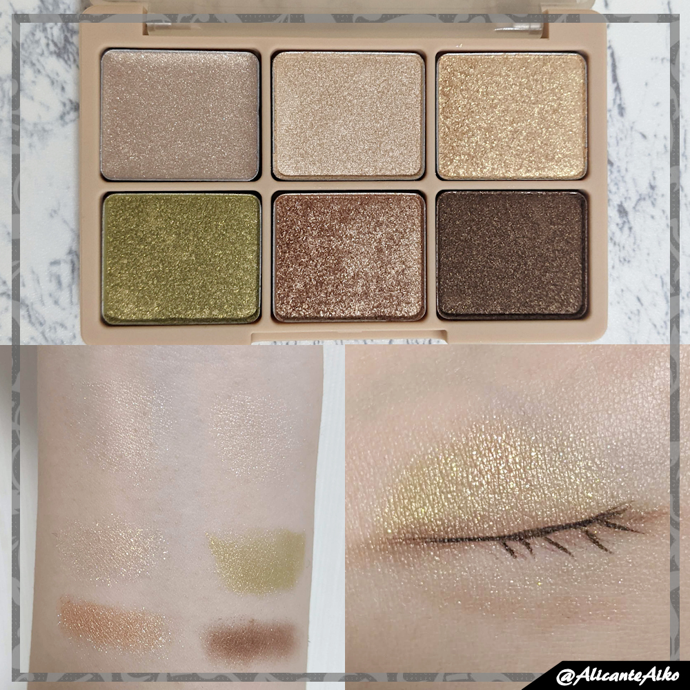 カクテルルーチェアイパレット/haomii/マルチパレットを使ったクチコミ（2枚目）