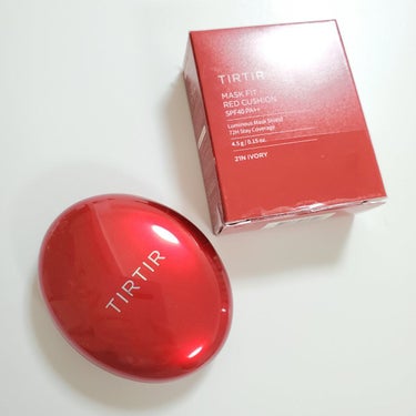 TIRTIR(ティルティル) マスク フィット レッド クッションのクチコミ「TIRTIR
マスク フィット レッド クッション<21N アイボリー> 

SPF40・PA.....」（1枚目）