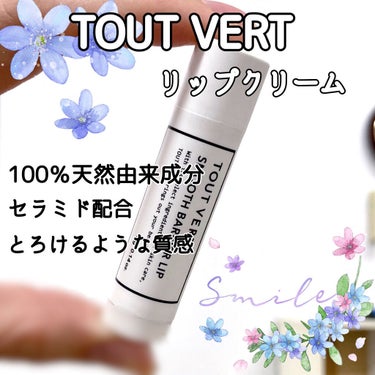 スムースバリアリップ/TOUT VERT/リップケア・リップクリームを使ったクチコミ（1枚目）