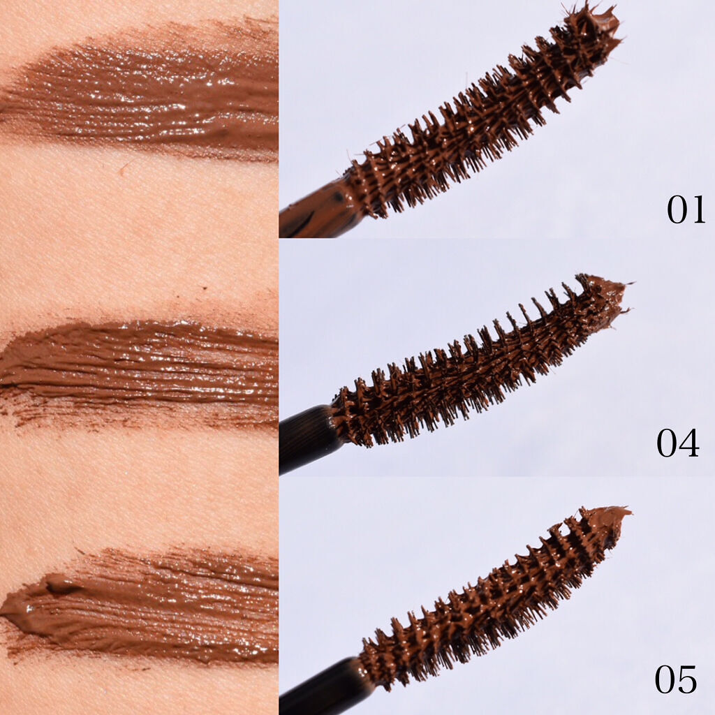 愛ラッシュマスカラR 04 流し目ブラウン【旧】/b idol/マスカラを使ったクチコミ（2枚目）