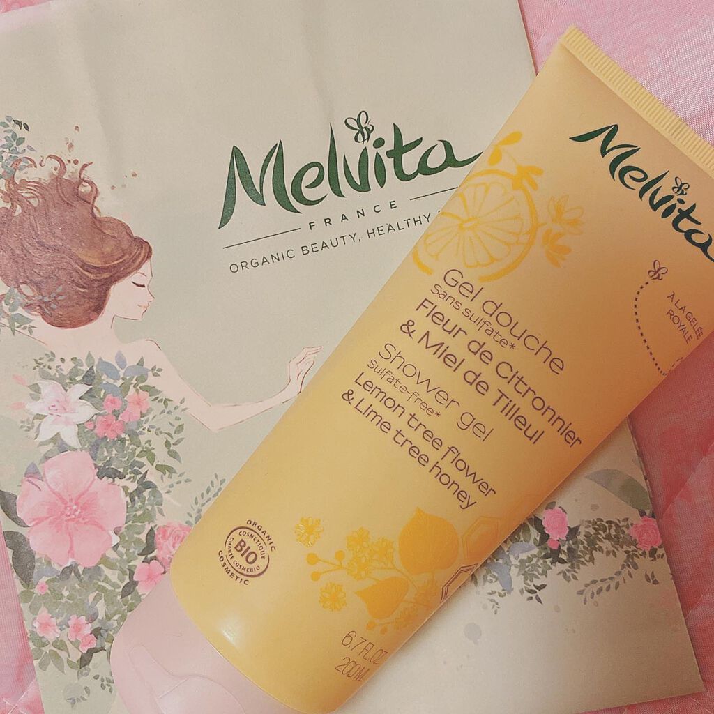 Melvita フラワー＆ハニー ジェルウォッシュ レモンフラワー＆ライムハニー