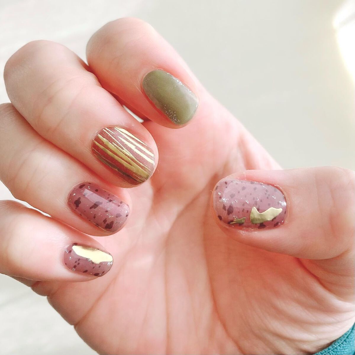 セミキュアジェルネイルシール ハンド用/LYSD’OR/ネイルシールを使ったクチコミ(6枚目)