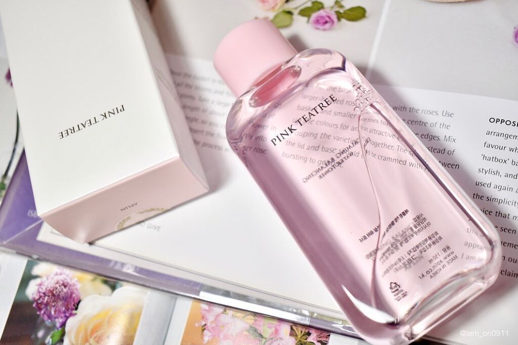 ピンクティーツリートナー/APLIN/化粧水を使ったクチコミ(3枚目)