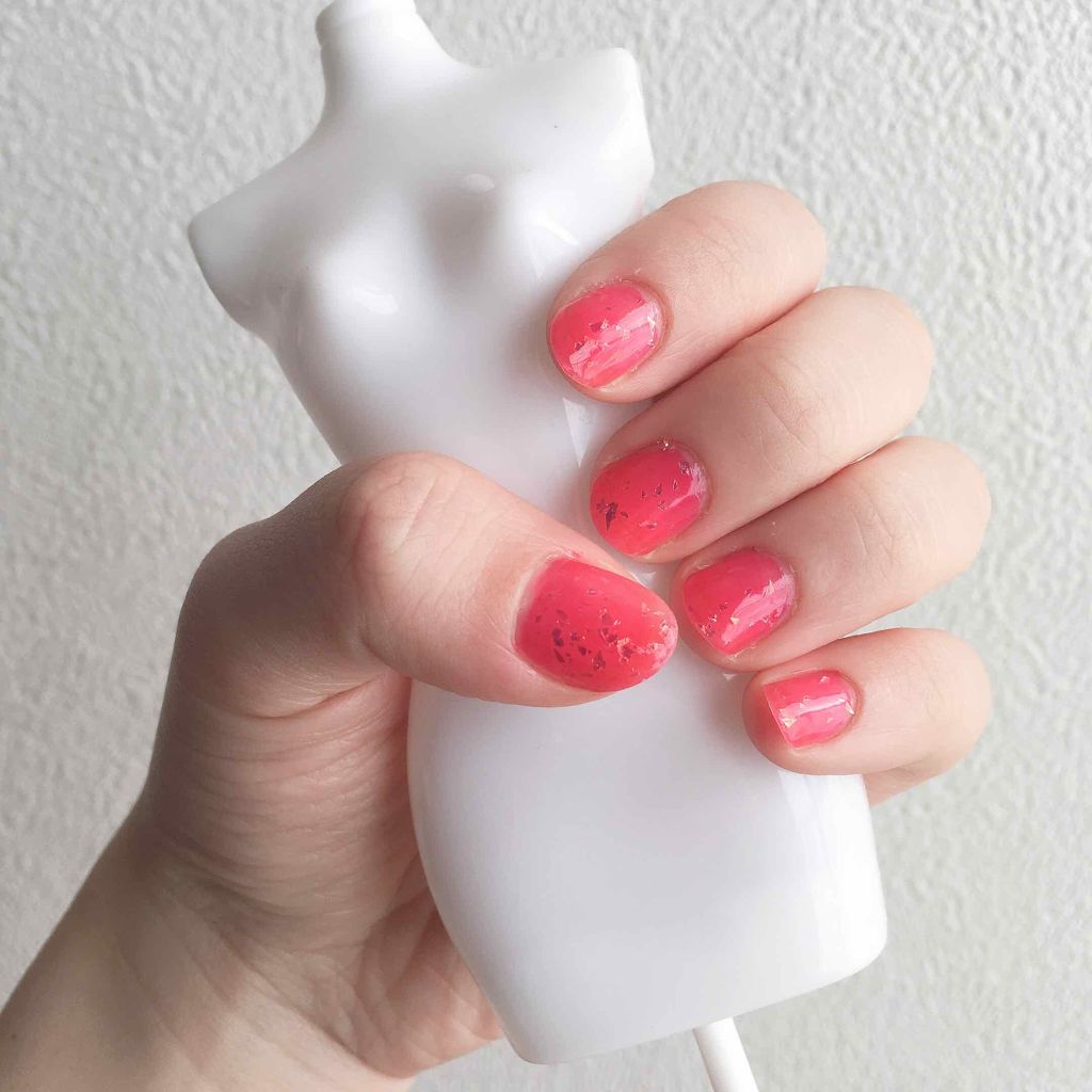 ジェルボリュームトップコート/キャンメイク/ネイルトップコートを使ったクチコミ（1枚目）