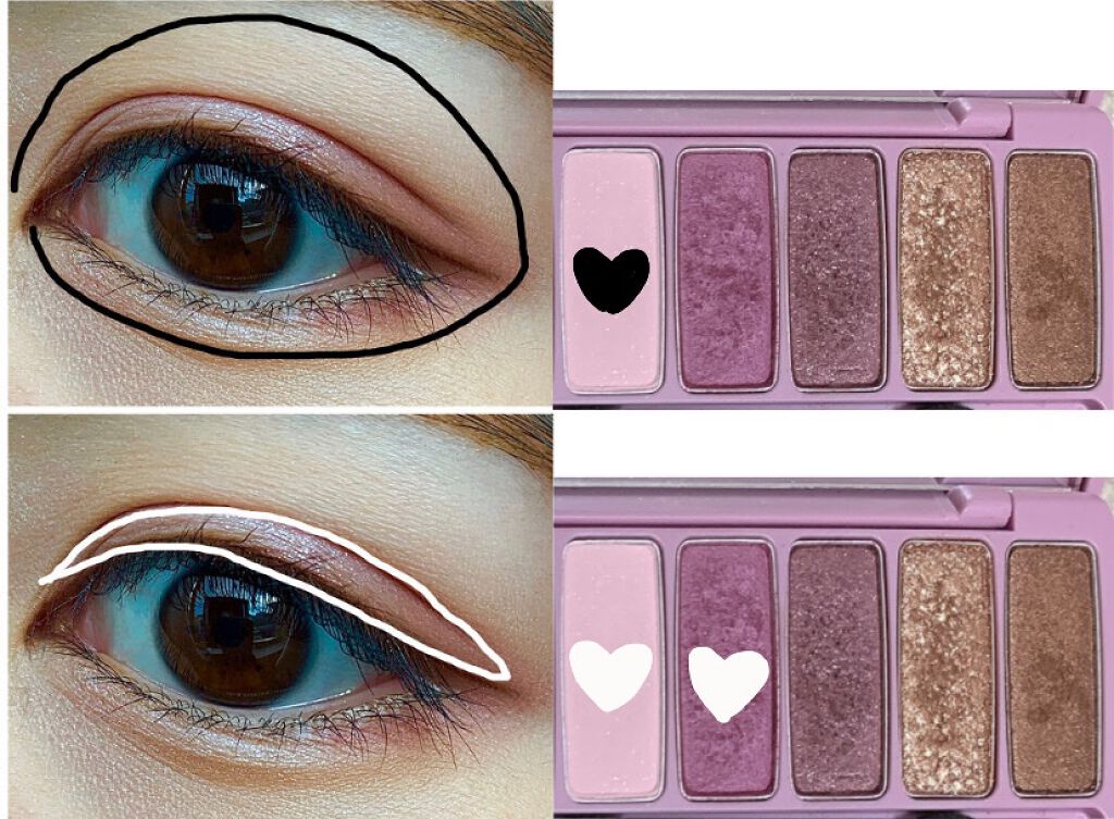 ジュエリーシャドウベール/キャンメイク/アイシャドウパレットを使ったクチコミ（2枚目）