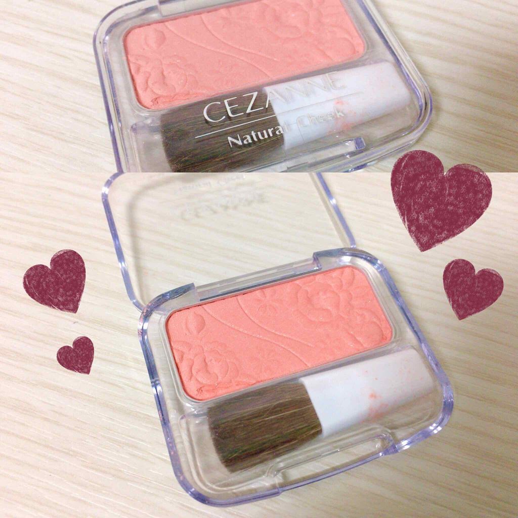 ナチュラル チークN/CEZANNE/パウダーチークを使ったクチコミ(1枚目)