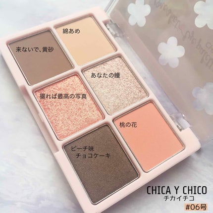 ワンショットアイパレット/CHICAY CHICO/アイシャドウパレットを使ったクチコミ(1枚目)
