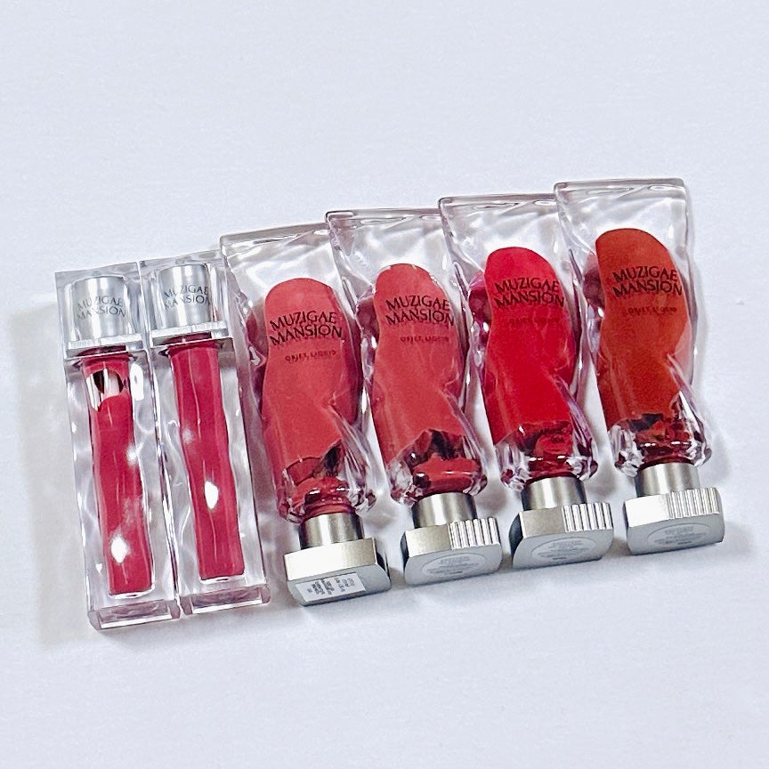 オブジェリキッド/MUZIGAE MANSION/口紅を使ったクチコミ(7枚目)