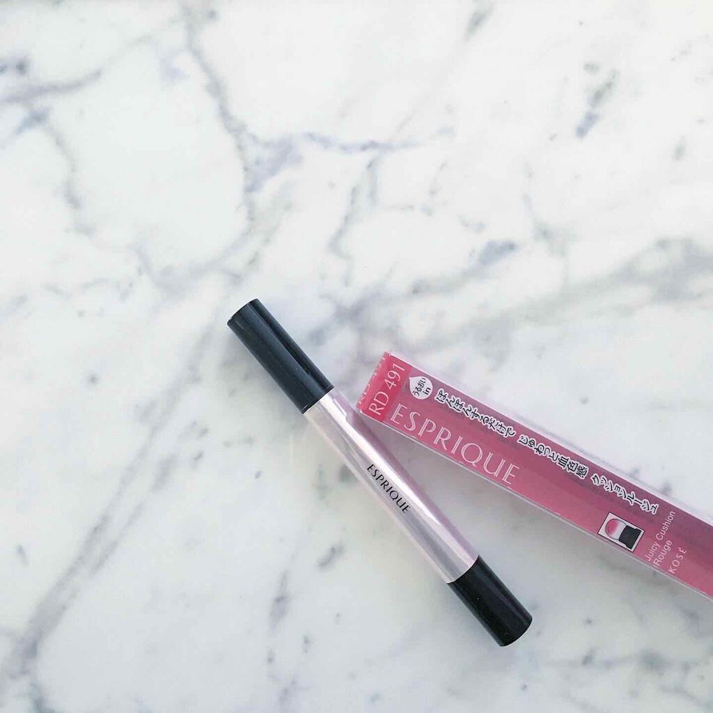 ジューシー クッション ルージュ/ESPRIQUE/口紅を使ったクチコミ(1枚目)