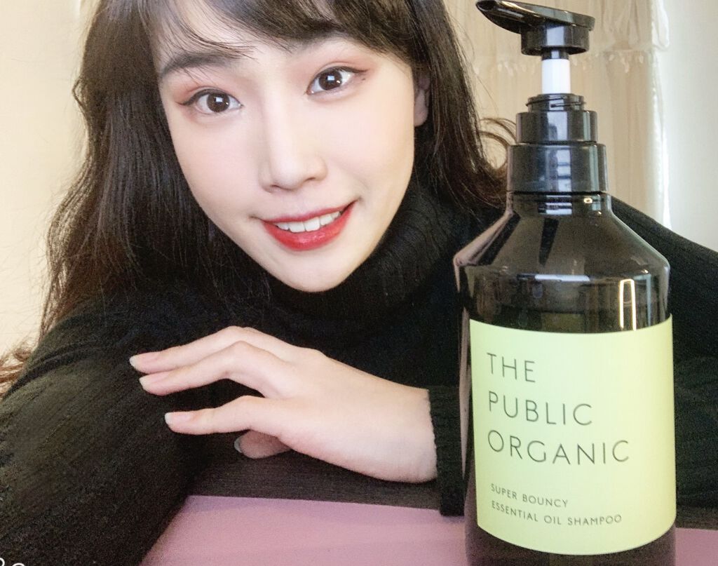 スーパーバウンシー DM シャンプー／DM ヘア トリートメント シャンプー本体 480ml/THE PUBLIC ORGANIC/市販シャンプーを使ったクチコミ（1枚目）