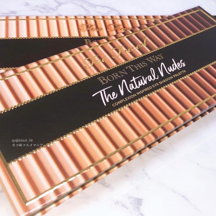 ボーン ディス ウェイ ザ ナチュラル ヌード アイシャドウ パレット/Too Faced/アイシャドウパレットを使ったクチコミ(2枚目)