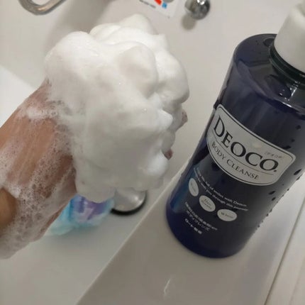 デオコ 薬用ボディクレンズ/DEOCO(デオコ)/ボディソープを使ったクチコミ(4枚目)