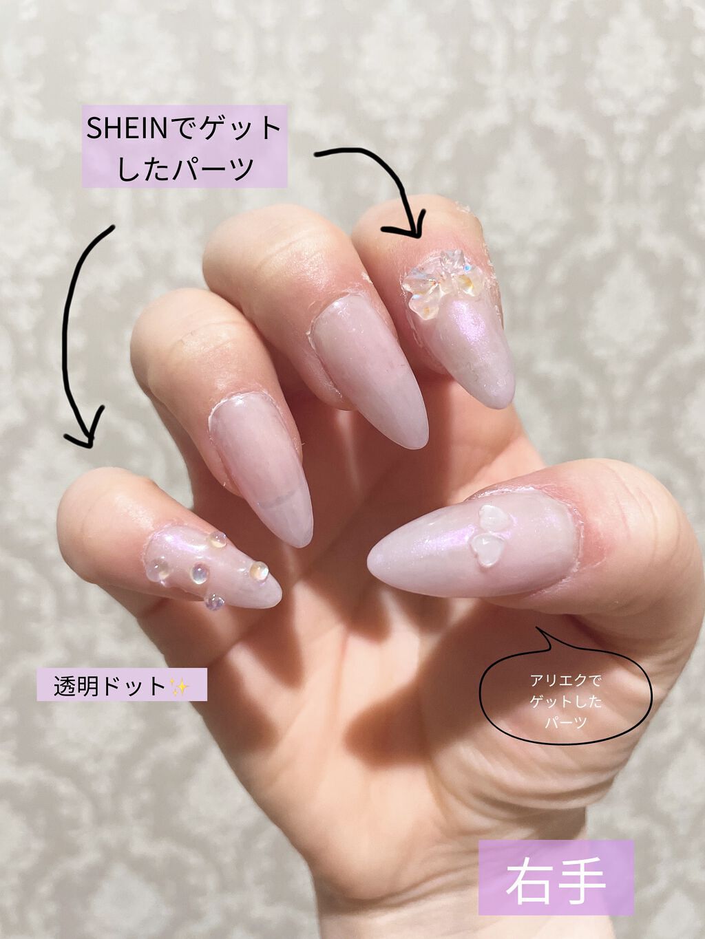 プチプライス  カラージェル C-186 ミルクシロップ/Petit Price/ジェルネイルを使ったクチコミ（2枚目）