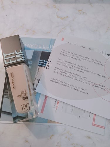 フィットミー リキッドファンデーション R/MAYBELLINE NEW YORK/リキッドファンデーションを使ったクチコミ（1枚目）