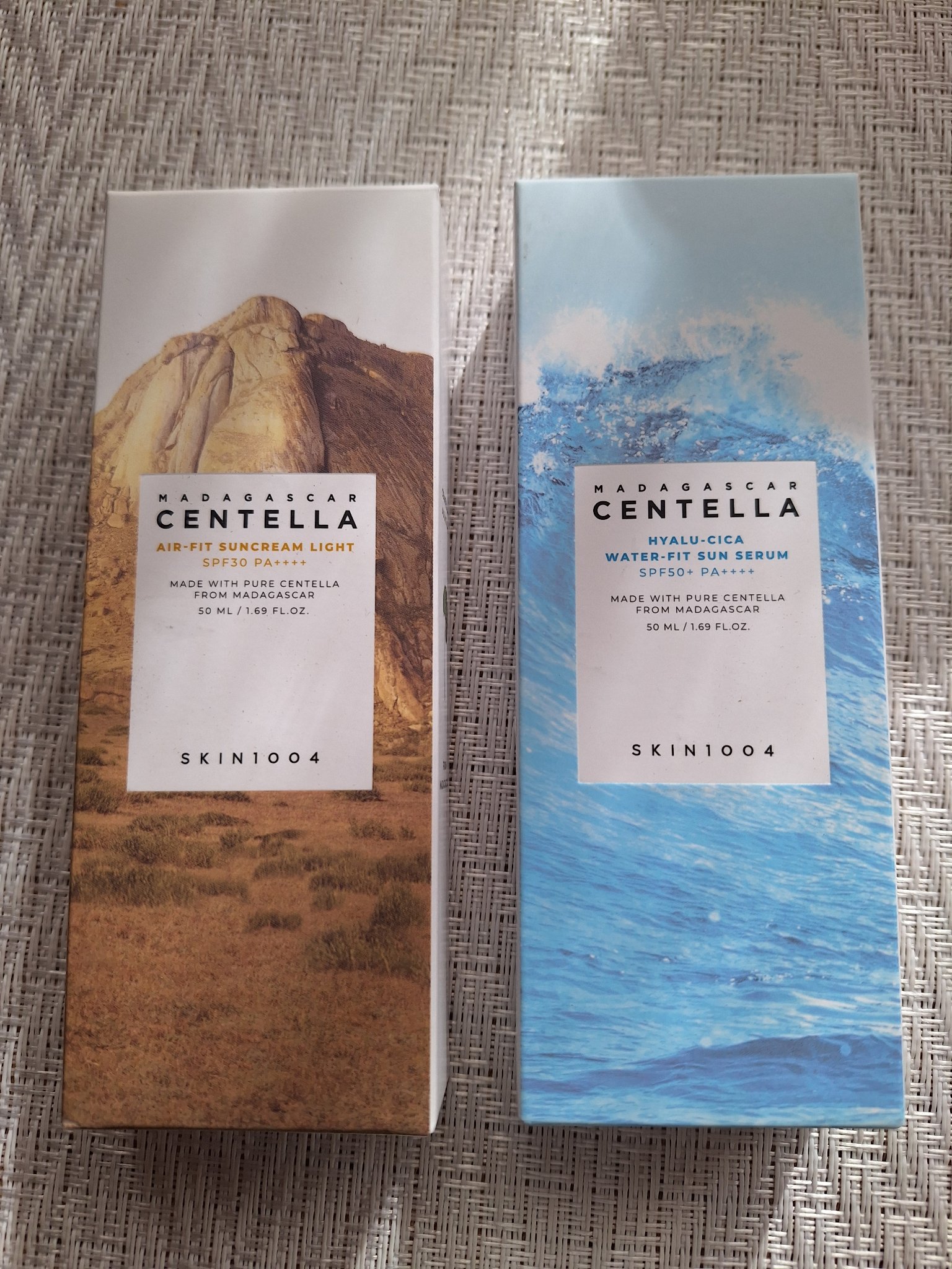 センテラ エアフィット サンクリーム ライト/SKIN1004/その他スキンケアを使ったクチコミ（1枚目）