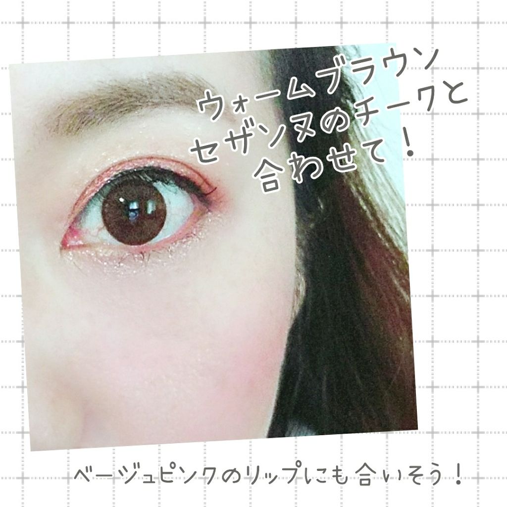 シングルカラーアイシャドウ/CEZANNE/単色アイシャドウを使ったクチコミ(3枚目)