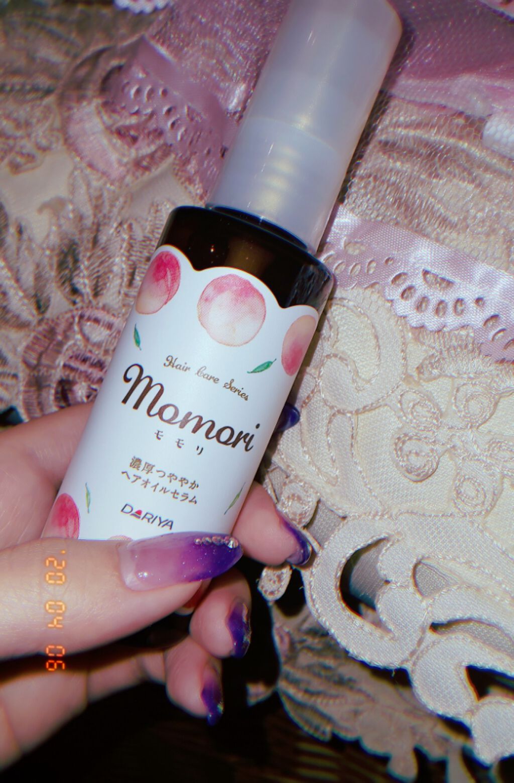 濃厚つややかヘアオイルセラム/モモリ/ヘアオイルを使ったクチコミ(1枚目)