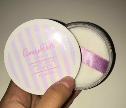 キャンディドール ホワイトピュアパウダー<ノーマル>/CandyDoll/ルースパウダーを使ったクチコミ(1枚目)