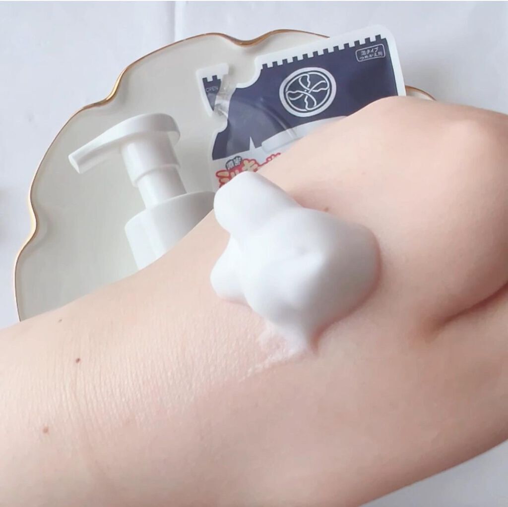 江戸こすめ メイクも落とせる米ぬか泡洗顔 つめかえ/ロゼット/泡洗顔を使ったクチコミ（2枚目）