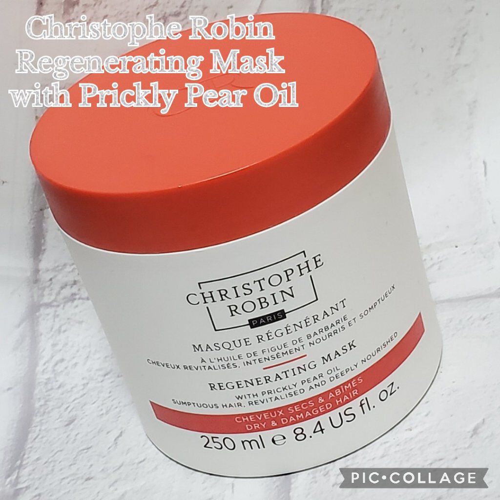 Regenerating Mask with Prickly Pear Oil/Christophe Robin/洗い流すヘアトリートメントを使ったクチコミ（1枚目）