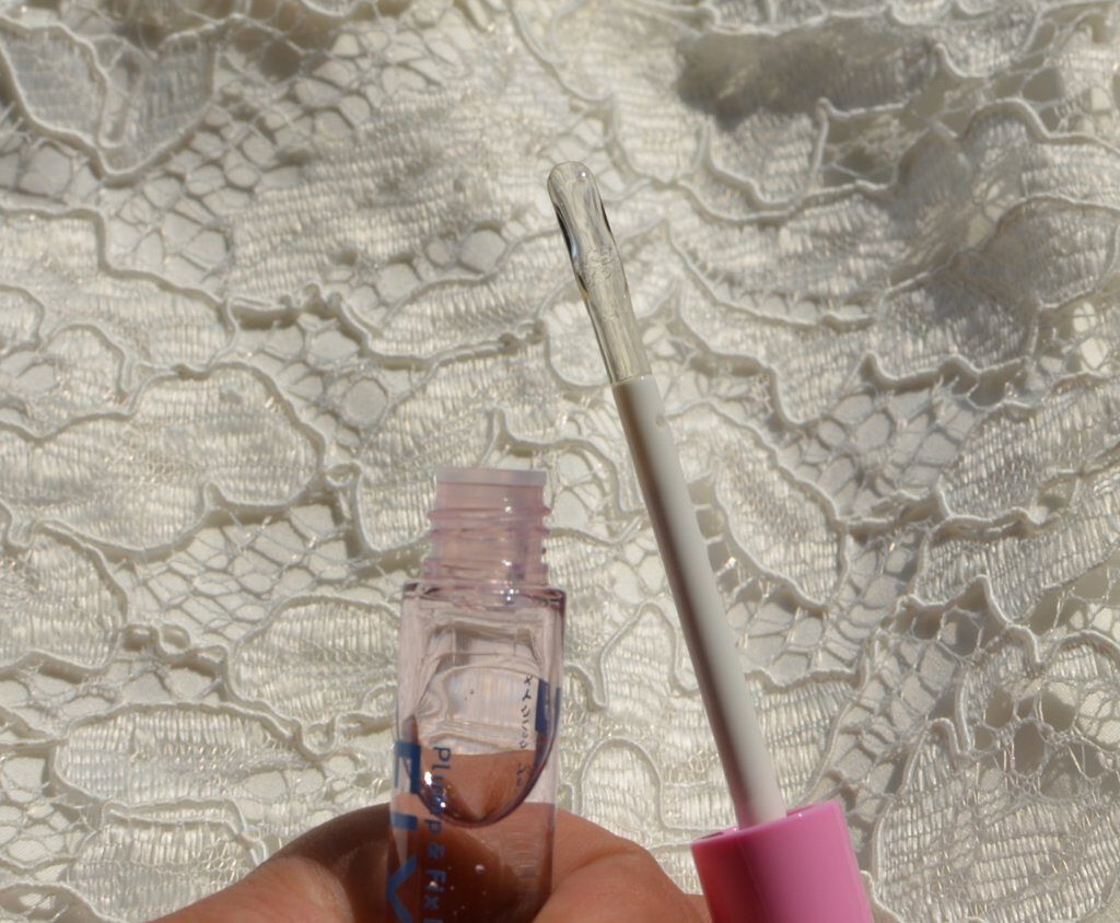 プランプ&フィックスリップコート/メイクハック/リップグロスを使ったクチコミ（1枚目）