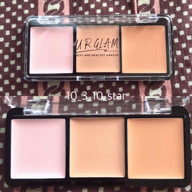 UR GLAM　CONCEALER PALETTE ピンクパレット/U R GLAM/コンシーラーを使ったクチコミ（2枚目）