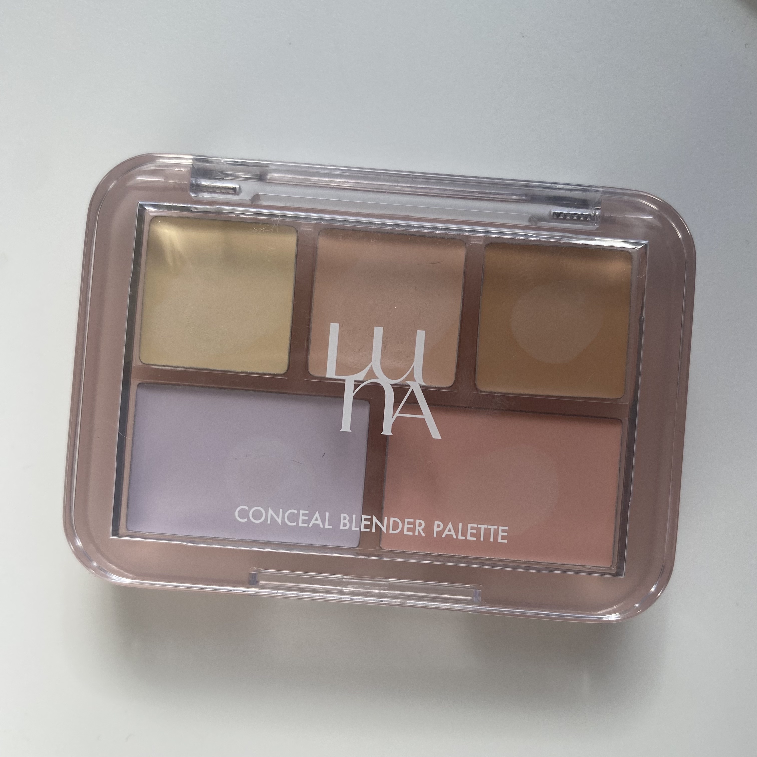 コンシールブレンダーパレット/LUNA/パレットコンシーラーを使ったクチコミ（1枚目）