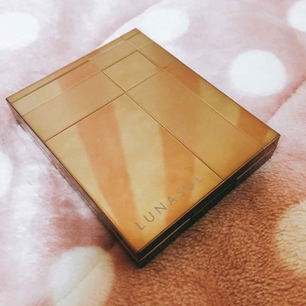 マカロングロウアイズ/LUNASOL/アイシャドウパレットを使ったクチコミ(1枚目)